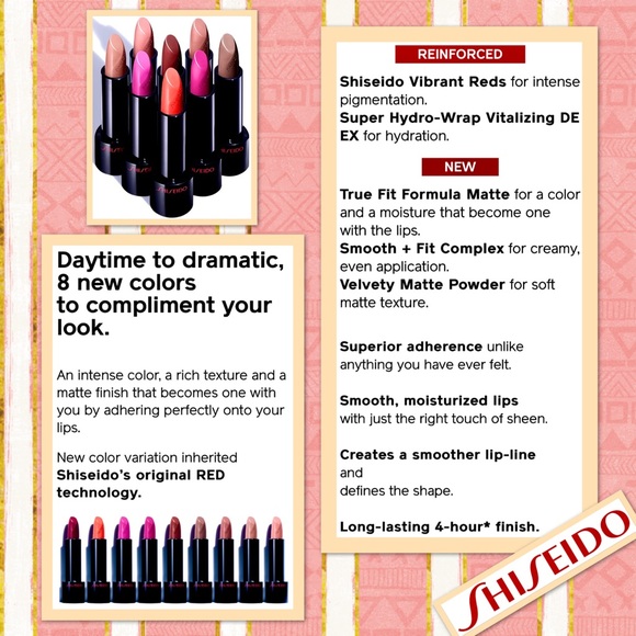 Shiseido Rouge Rouge Lipstick in Rose Syrup - Picture 8 of 8